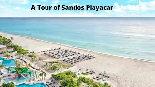 Tour of Sandos Playacar [upl. by Nickola482]