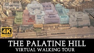 Palatine Hill Walking Tour in 4K [upl. by Stortz959]