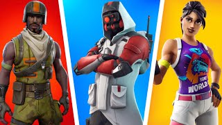 Top 10 RAREST Fortnite Skins [upl. by Michaud610]