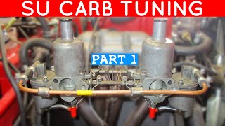 SU Carburettor Tuning  Part 1  Roundtail Restoration [upl. by Eivlys448]