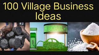 100 Village Business Ideas [upl. by Welford]