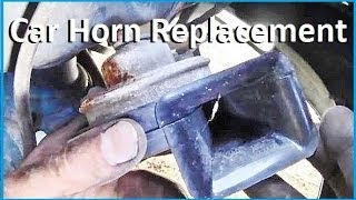 How to Access and Replace Car Horn [upl. by Aener]