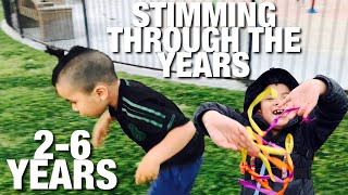 AUTISM STIMMING  Hand Flapping and Vocal Stims  Including Footage [upl. by Peisch]