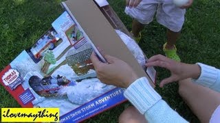 Toy Trains Unboxing the Thomas Snow Storm Adventures Trackmaster Set [upl. by Richarda]