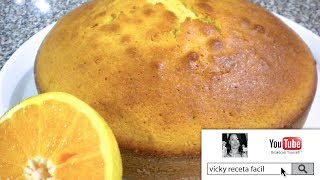 PAN DE NARANJA  VickyRecetaFacil [upl. by Aicrag499]