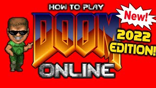 Play DOOM Online Classic Doom Multiplayer Tutorial Easy Version [upl. by Legnalos599]