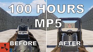 I spent 100 hours learning the MP5 Recoil  Spray Practice Progression  Rust [upl. by Attenwad37]