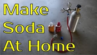 How To Make Your Own Soda  DIY Carbonator [upl. by Hudgens757]