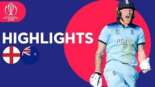 England Win CWC After Super Over  England vs New Zealand  Highlights  ICC Cricket World Cup 2019 [upl. by Fechter]