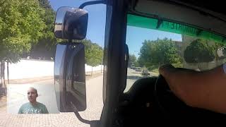 Exame de condução do Caminhão categoria quotCquot em Portugal  Porto Ep8 [upl. by Mossman]