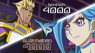 Duel  Blue Maiden VS Bohman [upl. by Anelim13]