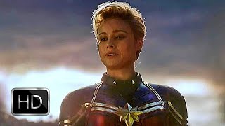 Captain Marvel vs Thanos  Avengers Endgame 2019 HD [upl. by Frentz]