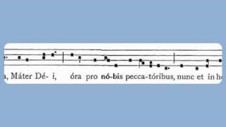 Ave Maria Antiphon Simple tone [upl. by Vas821]