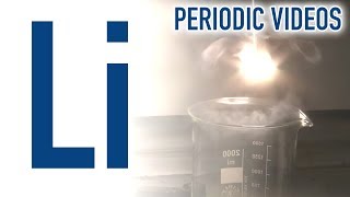 Lithium  Periodic Table of Videos [upl. by Adlev501]