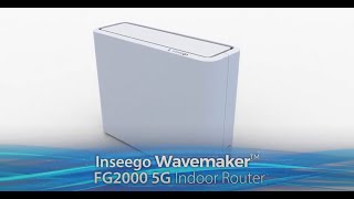 Inseego Wavemaker™ FG2000 5G router – Product Video [upl. by Laehcym]