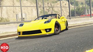 GTA  Coquette D5 customization [upl. by Pirnot]