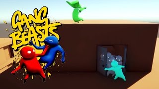 Gang Beasts  OUT STORE IS CLOSING Father and Son Gameplay [upl. by Nailij]