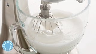 How to Make French Meringue Martha Stewart [upl. by Sine]