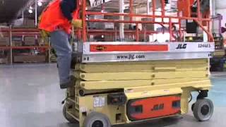 Scissor Aerial Lift Training JLG ES [upl. by Rochemont]