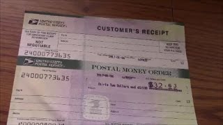 How to fill out a USPS Money Order [upl. by Alludba]