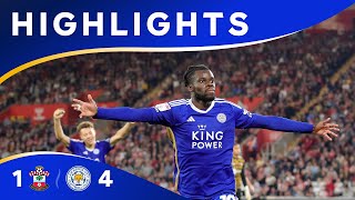 BIG FRIDAY WIN 😃  Southampton 1 Leicester City 4 [upl. by Ailel]