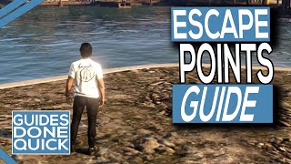 Escape Points In Cayo Perico Heist In GTA Online Guide [upl. by Dinin]