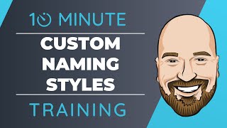 Custom Naming Styles in Visual Studio 2022 [upl. by Aara845]