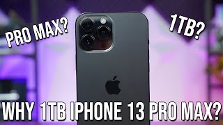 Why the 1TB iPhone 13 Pro Max [upl. by Airtemed22]