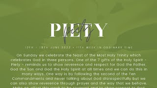 ExtraOrdoNary Piety  11th Week in Ordinary Time [upl. by Efron541]