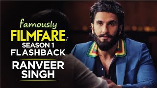 Ranveer Singh talks about love movies and stardom  Ranveer Singh Interview  Famously Filmfare S1 [upl. by Katz]