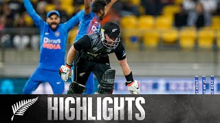 India Win Another Super Over Thriller  FULL HIGHLIGHTS  BLACKCAPS v India  4th T20 2020 [upl. by Luanni175]