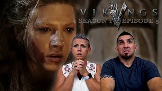 Vikings Season 1 Episode 5 Raid REACTION [upl. by Atsillak41]