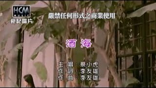 蔡小虎酒海【KTV導唱字幕】 [upl. by Divaj376]