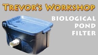 Homemade Biological Pond Filter [upl. by Anahsit]