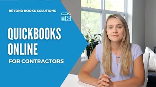 Quickbooks Online For Construction Companies [upl. by Nyladnewg488]