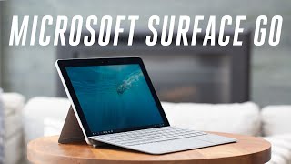 Microsoft Surface Go review surprisingly good [upl. by Eimmelc]