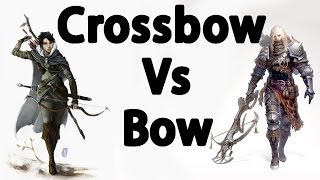 Skyrim  The Best Bow VS Crossbows [upl. by Aned420]