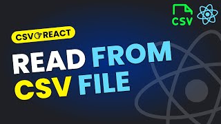 Fetch Data from CSV File in React JS  React CSV [upl. by Nisen]