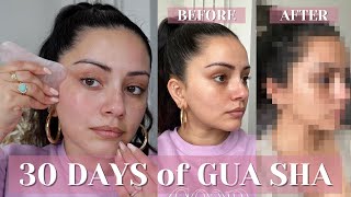 I TRIED GUA SHA FOR 30 DAYS amp  OMG   KAUSHAL BEAUTY [upl. by Refenej]