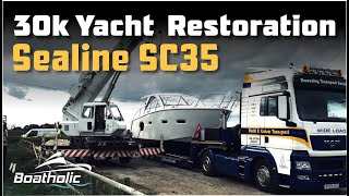 30K Yacht Restoration Project  DIY Boat Rebuild [upl. by Nnaeed138]