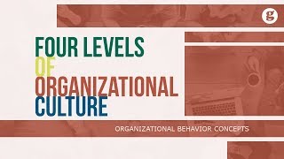 Four Levels of Organizational Culture [upl. by Beasley]