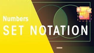 Set Notation  Numbers  Maths  FuseSchool [upl. by Waynant]