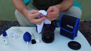 How to use the Zeiss Lens Cleaning Kit  With Øyvind Martinsen [upl. by Kennett739]