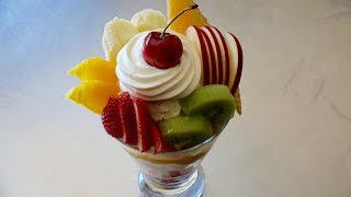 Fruit Parfait Recipe  Japanese Cooking 101 [upl. by Ajup]