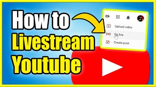 How to LIVE STREAM on YOUTUBE From PC using OBS Best Method [upl. by Siron]