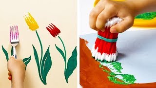 16 TRUCOS DE DIBUJO CREATIVOS PARA NIÑOS [upl. by Nah610]