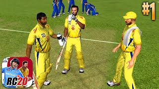 RC 20 Playing Real Cricket 20 for first time Better than WCC 3  RC 20 [upl. by Gavrielle524]