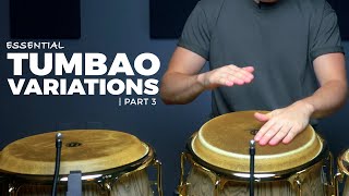 Conga Lessons  How to Play Congas  Essential Tumbao Variations Part 3  CongaChopscom [upl. by Fifine335]