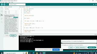 How to install NewPing libraries in Arduino IDE [upl. by Ehtyaf]