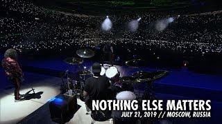 Metallica Nothing Else Matters Moscow Russia  July 21 2019 [upl. by Alair]